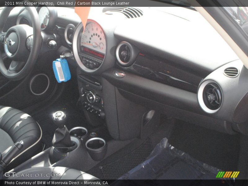 Chili Red / Carbon Black Lounge Leather 2011 Mini Cooper Hardtop