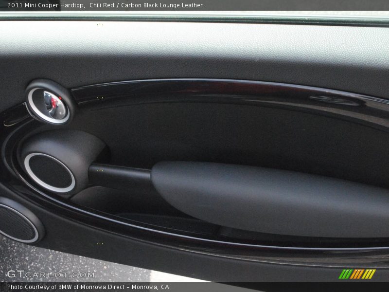 Chili Red / Carbon Black Lounge Leather 2011 Mini Cooper Hardtop