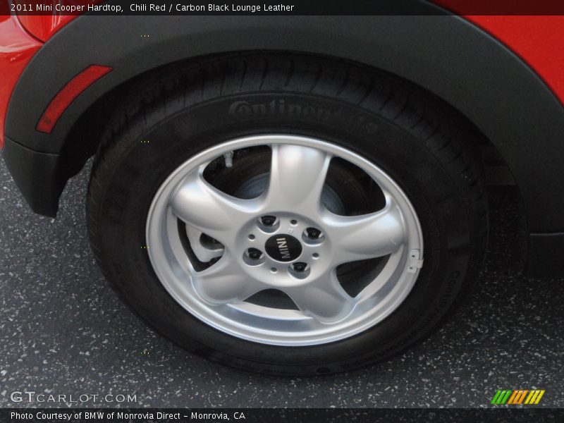 Chili Red / Carbon Black Lounge Leather 2011 Mini Cooper Hardtop
