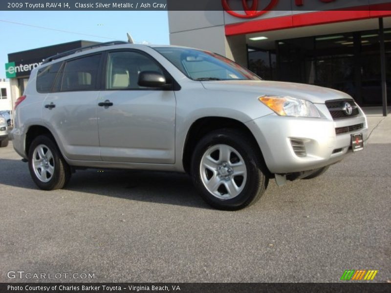 Classic Silver Metallic / Ash Gray 2009 Toyota RAV4 I4
