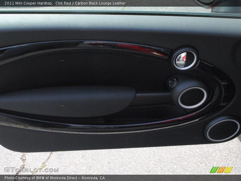 Chili Red / Carbon Black Lounge Leather 2011 Mini Cooper Hardtop
