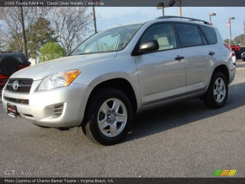 Classic Silver Metallic / Ash Gray 2009 Toyota RAV4 I4