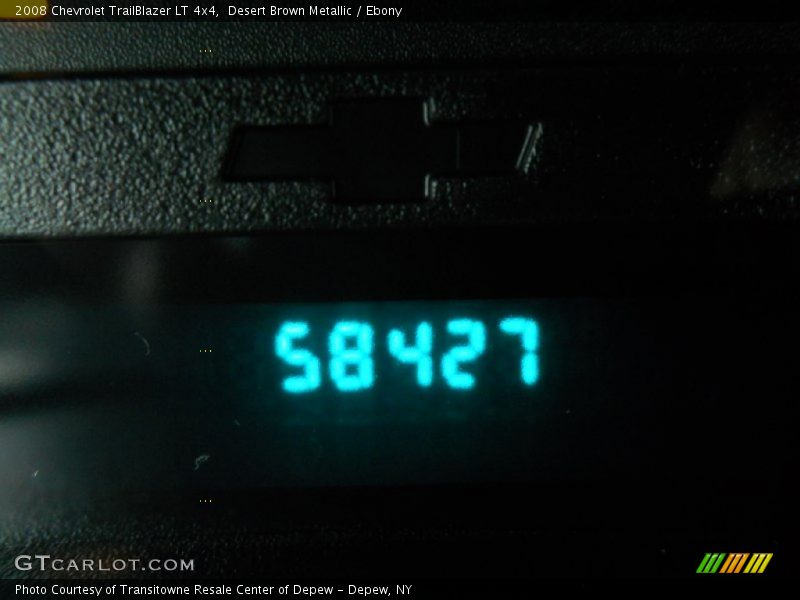 Desert Brown Metallic / Ebony 2008 Chevrolet TrailBlazer LT 4x4