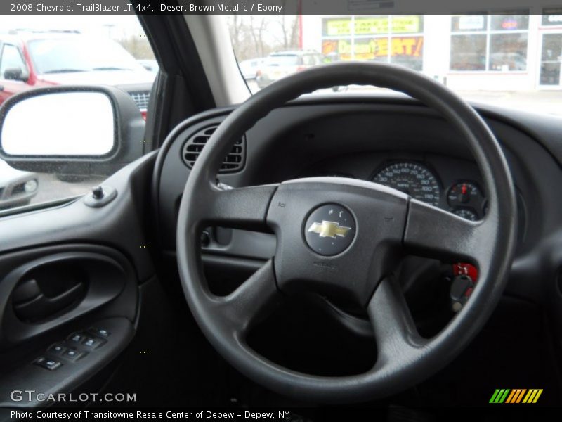 Desert Brown Metallic / Ebony 2008 Chevrolet TrailBlazer LT 4x4