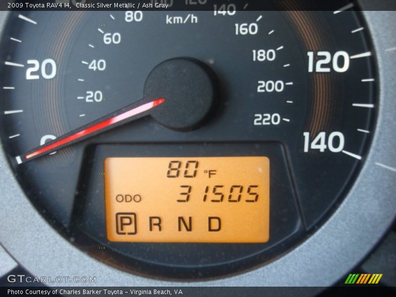 Classic Silver Metallic / Ash Gray 2009 Toyota RAV4 I4