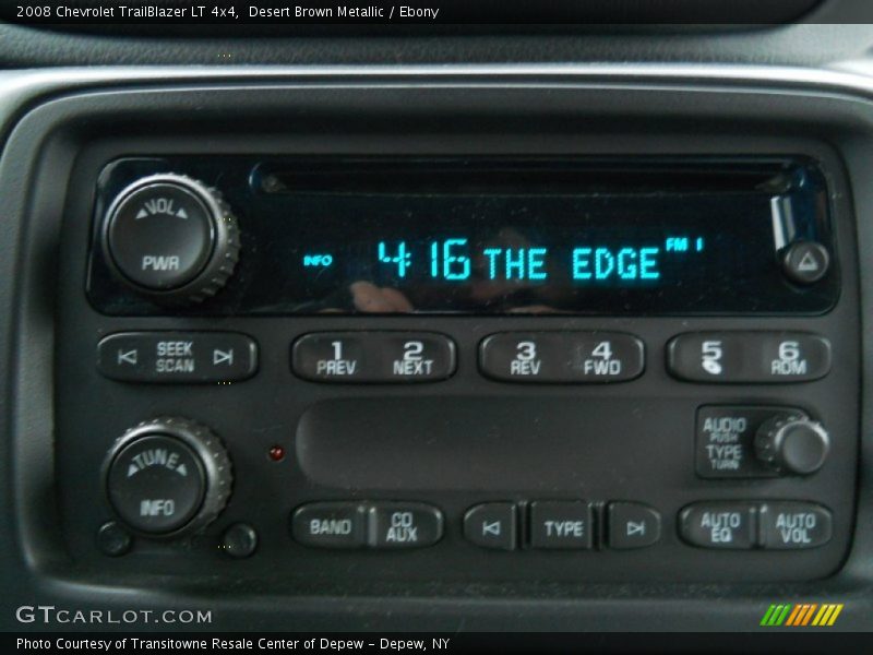 Desert Brown Metallic / Ebony 2008 Chevrolet TrailBlazer LT 4x4