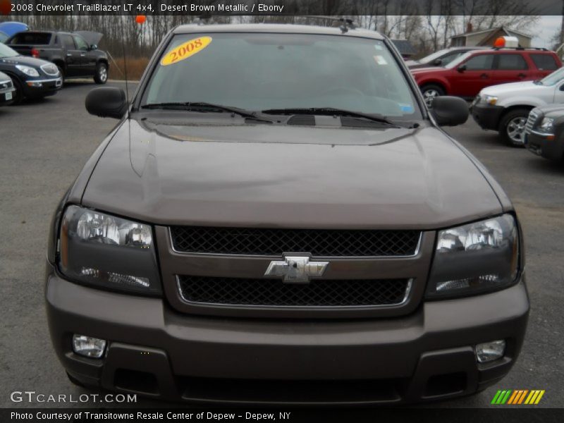 Desert Brown Metallic / Ebony 2008 Chevrolet TrailBlazer LT 4x4