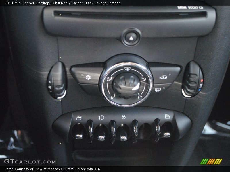 Chili Red / Carbon Black Lounge Leather 2011 Mini Cooper Hardtop