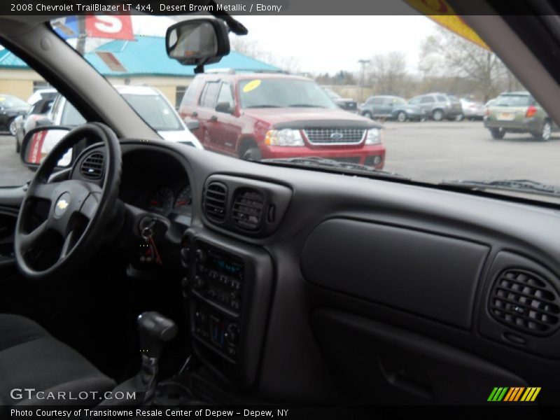 Desert Brown Metallic / Ebony 2008 Chevrolet TrailBlazer LT 4x4