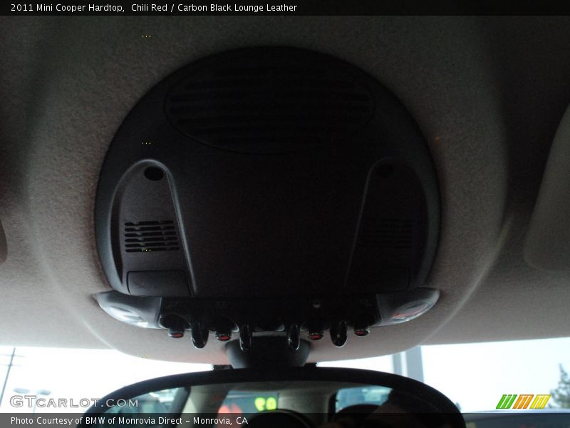 Chili Red / Carbon Black Lounge Leather 2011 Mini Cooper Hardtop
