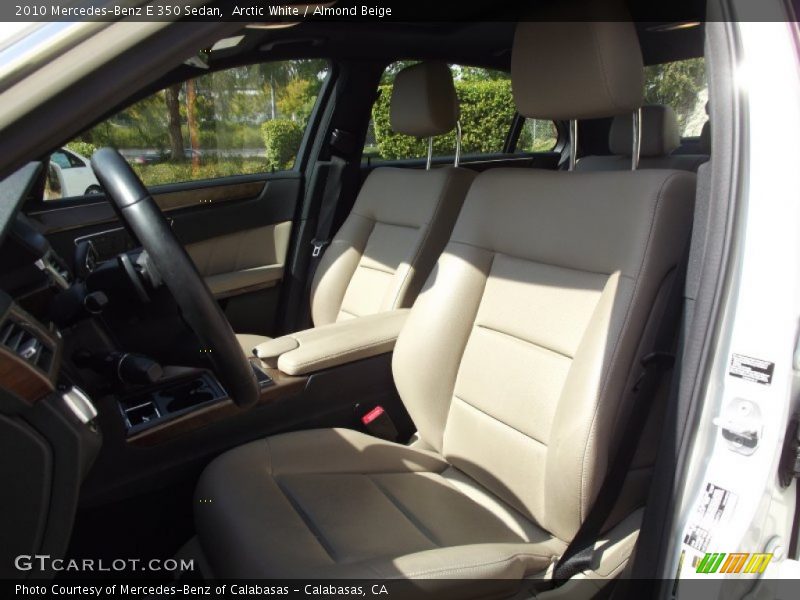 Arctic White / Almond Beige 2010 Mercedes-Benz E 350 Sedan