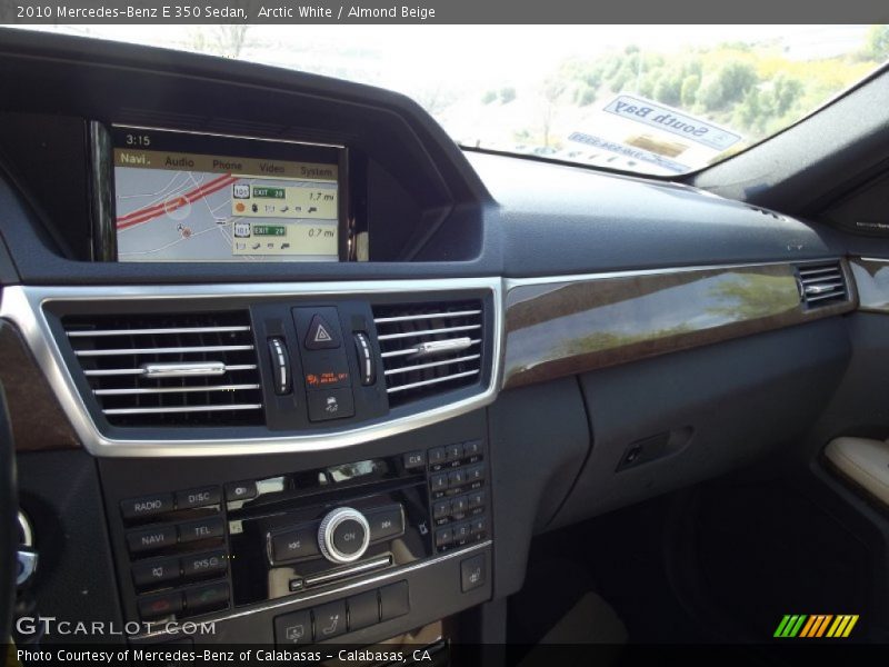 Arctic White / Almond Beige 2010 Mercedes-Benz E 350 Sedan