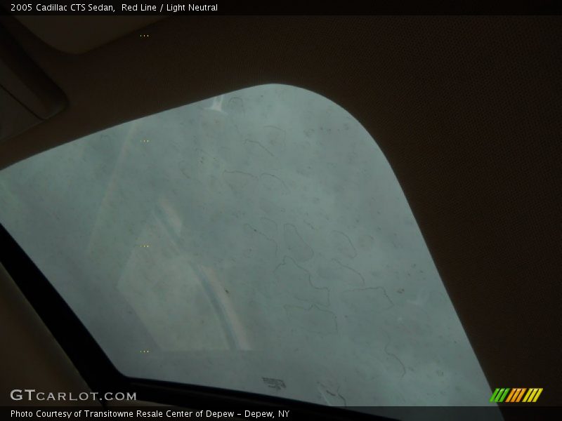 Red Line / Light Neutral 2005 Cadillac CTS Sedan