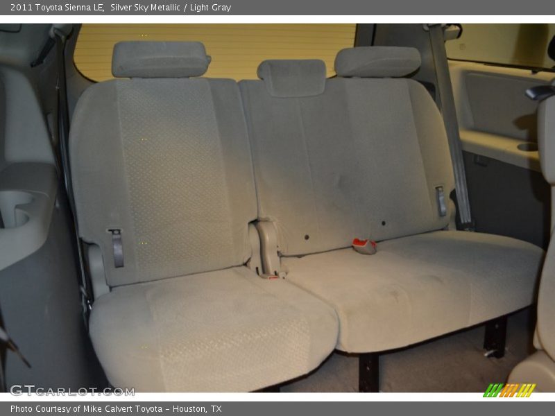 Silver Sky Metallic / Light Gray 2011 Toyota Sienna LE