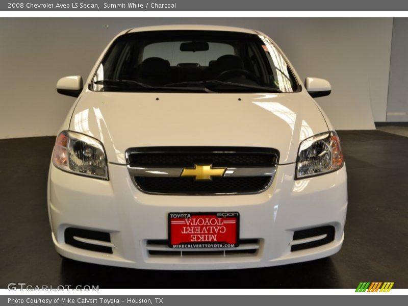 Summit White / Charcoal 2008 Chevrolet Aveo LS Sedan