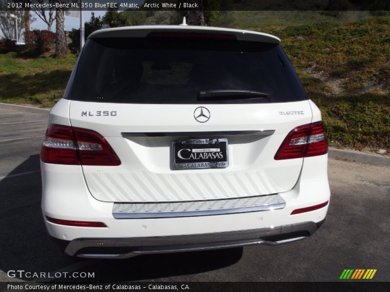 Arctic White / Black 2012 Mercedes-Benz ML 350 BlueTEC 4Matic
