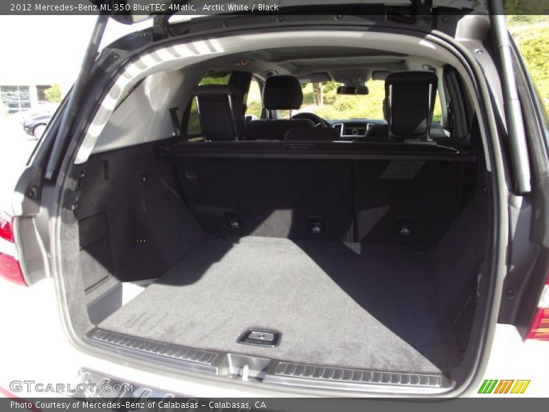 Arctic White / Black 2012 Mercedes-Benz ML 350 BlueTEC 4Matic