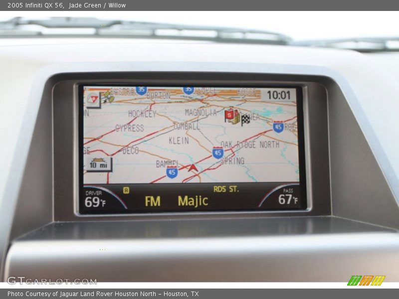 Navigation of 2005 QX 56