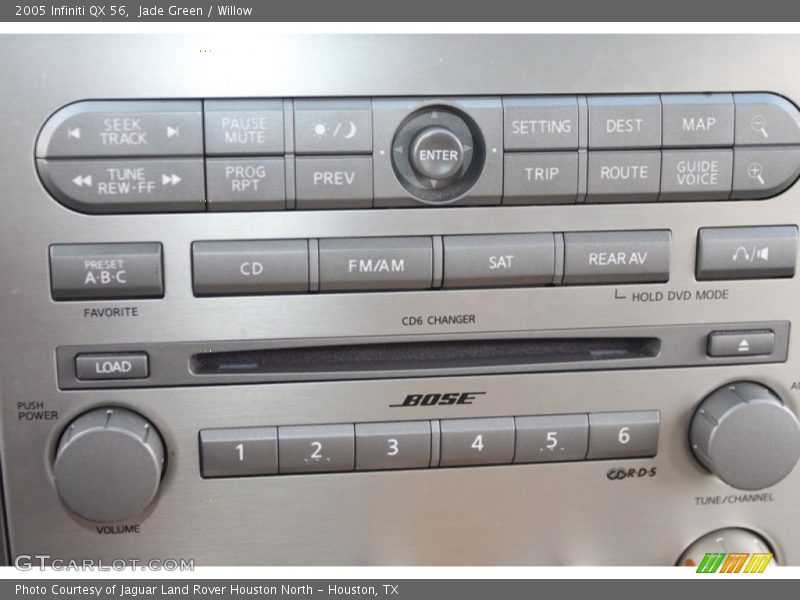 Audio System of 2005 QX 56