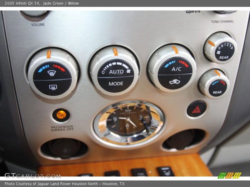 Controls of 2005 QX 56