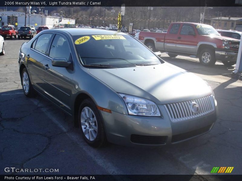 Light Tundra Metallic / Camel 2006 Mercury Milan V6