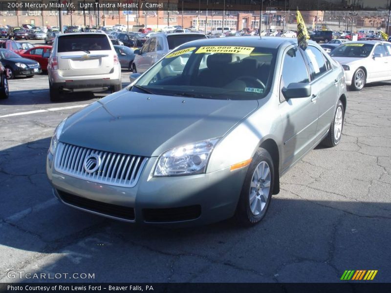 Light Tundra Metallic / Camel 2006 Mercury Milan V6