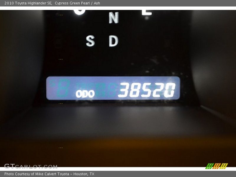 Cypress Green Pearl / Ash 2010 Toyota Highlander SE