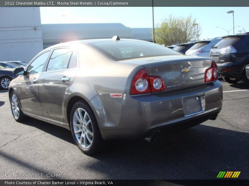 Mocha Steel Metallic / Cocoa/Cashmere 2012 Chevrolet Malibu LTZ
