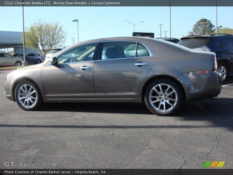 Mocha Steel Metallic / Cocoa/Cashmere 2012 Chevrolet Malibu LTZ