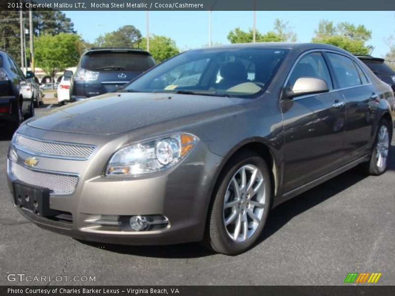 Mocha Steel Metallic / Cocoa/Cashmere 2012 Chevrolet Malibu LTZ