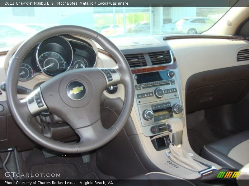 Mocha Steel Metallic / Cocoa/Cashmere 2012 Chevrolet Malibu LTZ