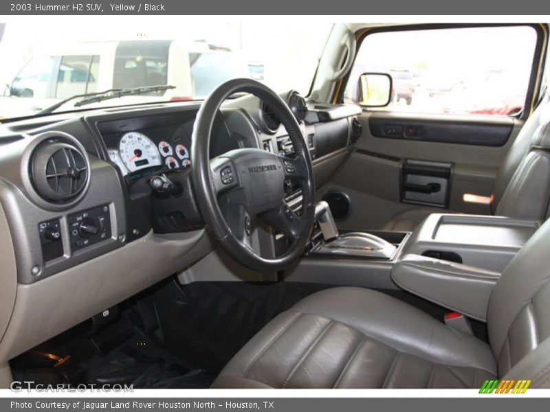  2003 H2 SUV Black Interior