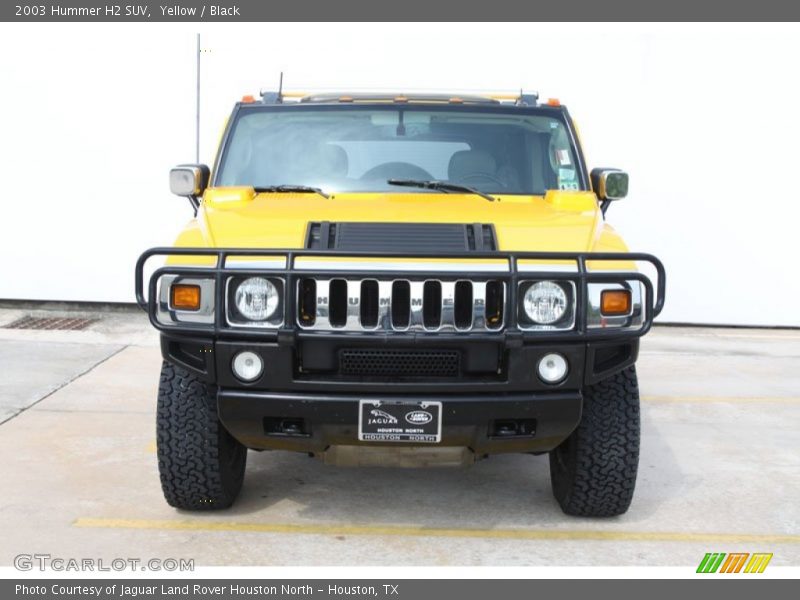 Yellow / Black 2003 Hummer H2 SUV