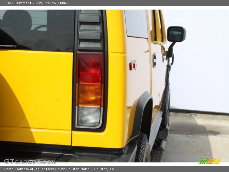 Yellow / Black 2003 Hummer H2 SUV