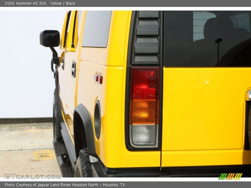 Yellow / Black 2003 Hummer H2 SUV