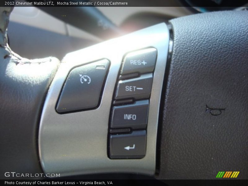 Mocha Steel Metallic / Cocoa/Cashmere 2012 Chevrolet Malibu LTZ