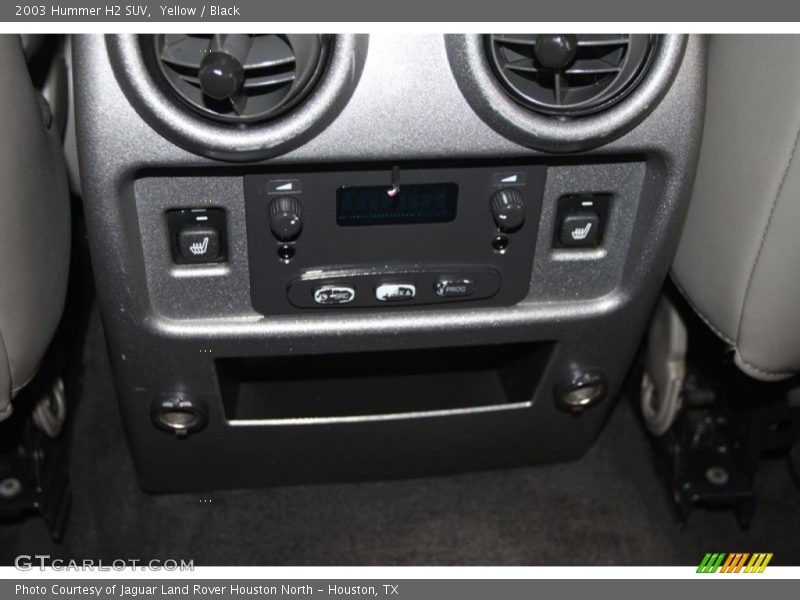 Yellow / Black 2003 Hummer H2 SUV