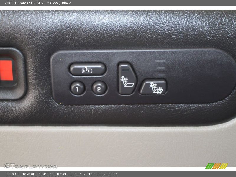 Yellow / Black 2003 Hummer H2 SUV