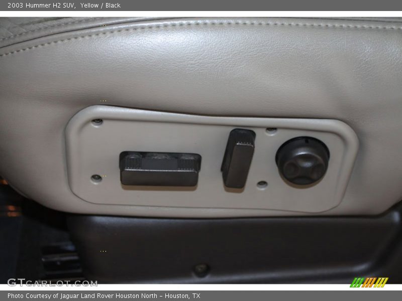 Controls of 2003 H2 SUV