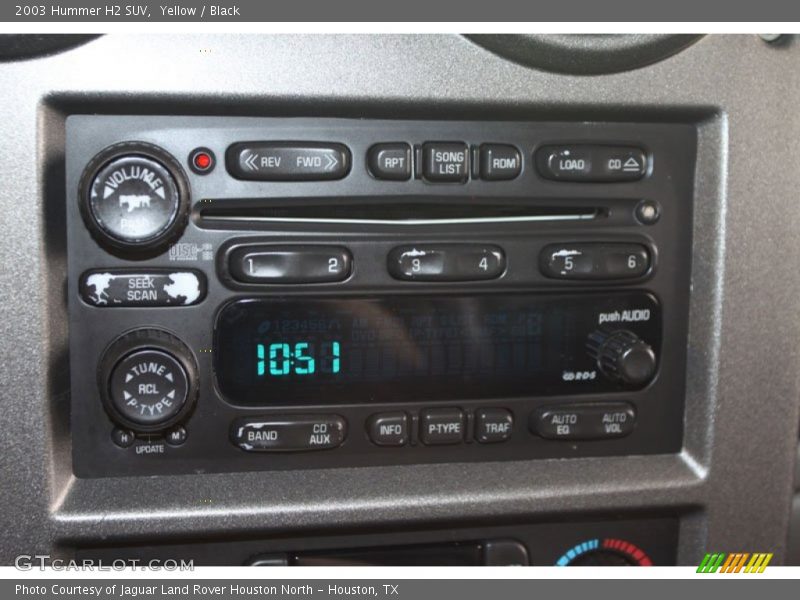 Audio System of 2003 H2 SUV
