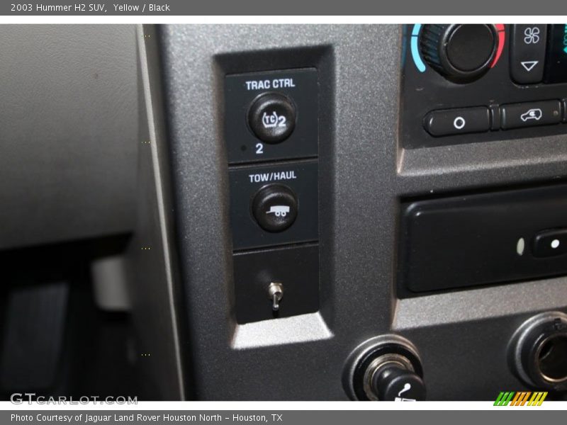 Yellow / Black 2003 Hummer H2 SUV