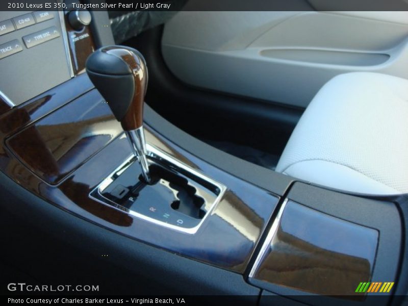 Tungsten Silver Pearl / Light Gray 2010 Lexus ES 350