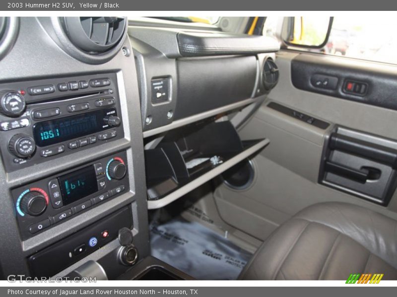Yellow / Black 2003 Hummer H2 SUV