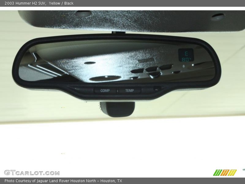 Yellow / Black 2003 Hummer H2 SUV