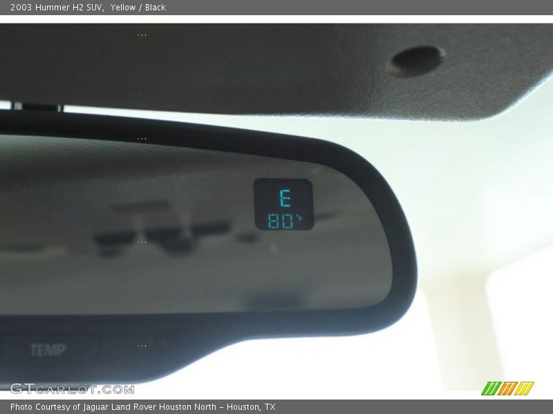 Yellow / Black 2003 Hummer H2 SUV