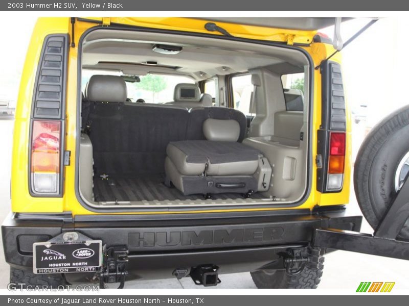 Yellow / Black 2003 Hummer H2 SUV