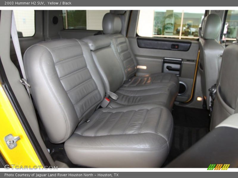  2003 H2 SUV Black Interior