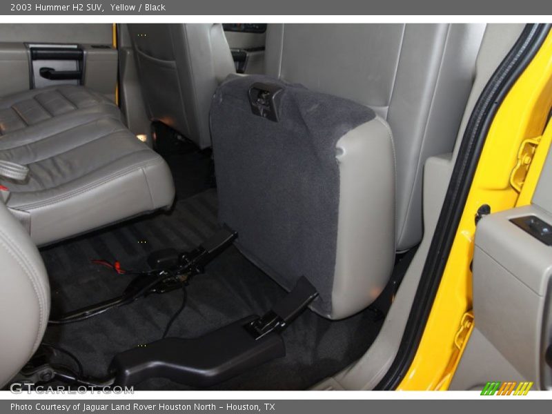  2003 H2 SUV Black Interior