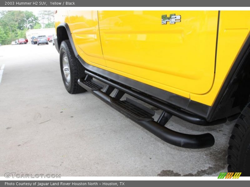 Yellow / Black 2003 Hummer H2 SUV