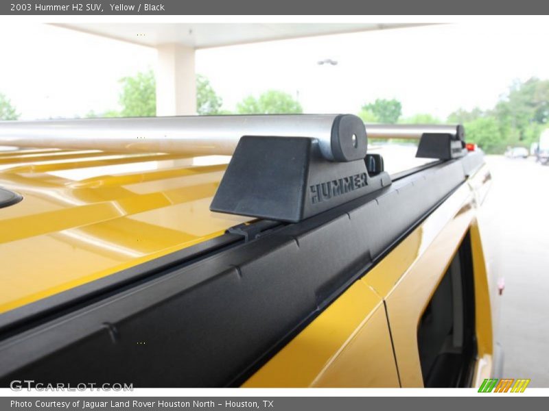 Yellow / Black 2003 Hummer H2 SUV